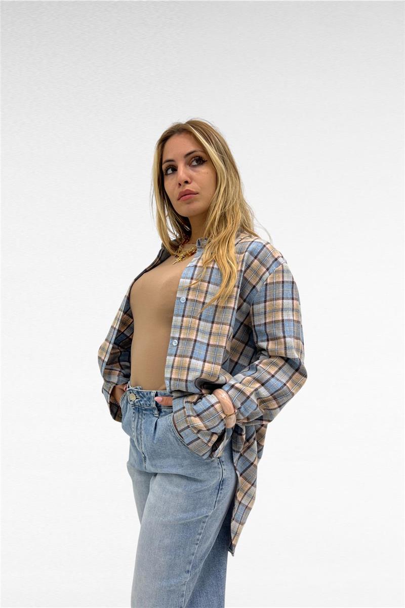 camicia flanellata square